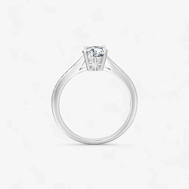 Channel Set Engagement Ring - Evergleam Jewelry