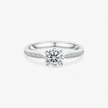 Channel Set Engagement Ring - Evergleam Jewelry