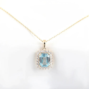 Aquamarine Necklace