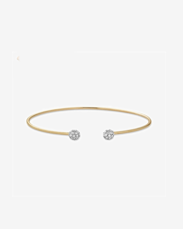 VLOVE Easter Jewelry Gifts Chain Bracelets Diamond Disco Dainty Cuff Bangle - Evergleam Jewelry