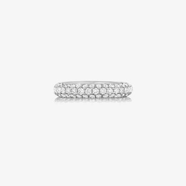 Pave Cluster Ring