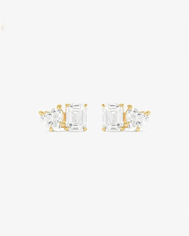 VLOVE Women's Luxury Jewelry Dangle Earrings 14K Diamond Gala Stud - Evergleam Jewelry