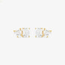 VLOVE Women's Luxury Jewelry Dangle Earrings 14K Diamond Gala Stud - Evergleam Jewelry